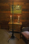 Antique coat and hat stand