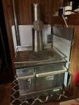 Dickinson marine diesel cook stove