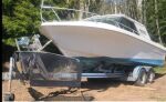 25 foot boat/ w  trailer and new civ