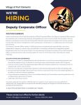 Deputy Corporate Officer