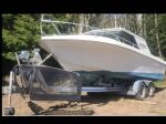 25 foot boot with trailer  and 150 mercury