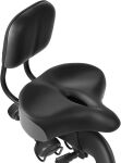 bike saddle with back support