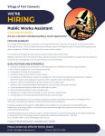 Public Works Assistant