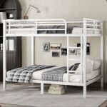 Metal Double over Double Bunkbed (x2)