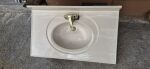 Glass Neo Angle Shower Stall & 1pc sink