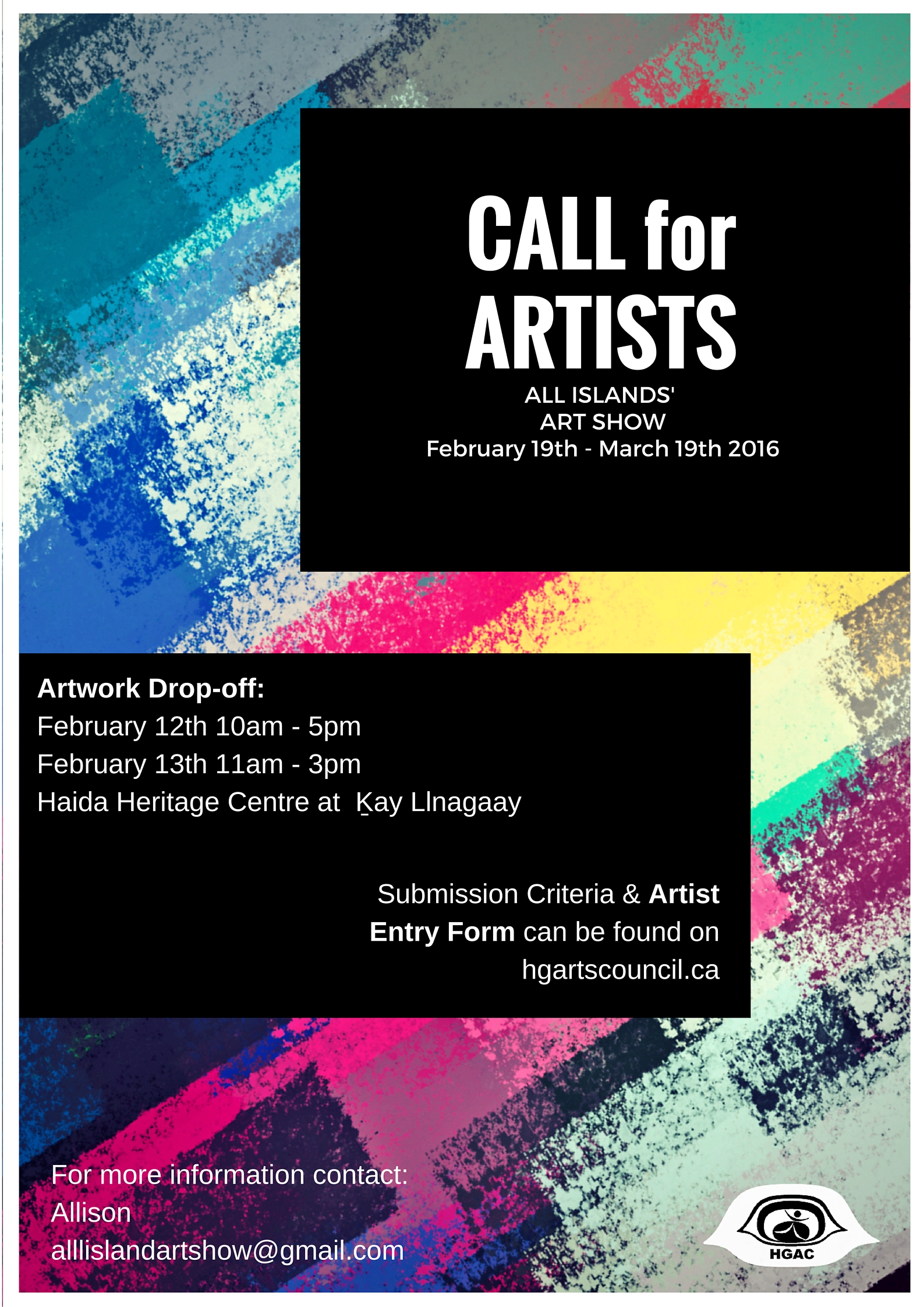 All Island Art Show - Artwork Drop-Off