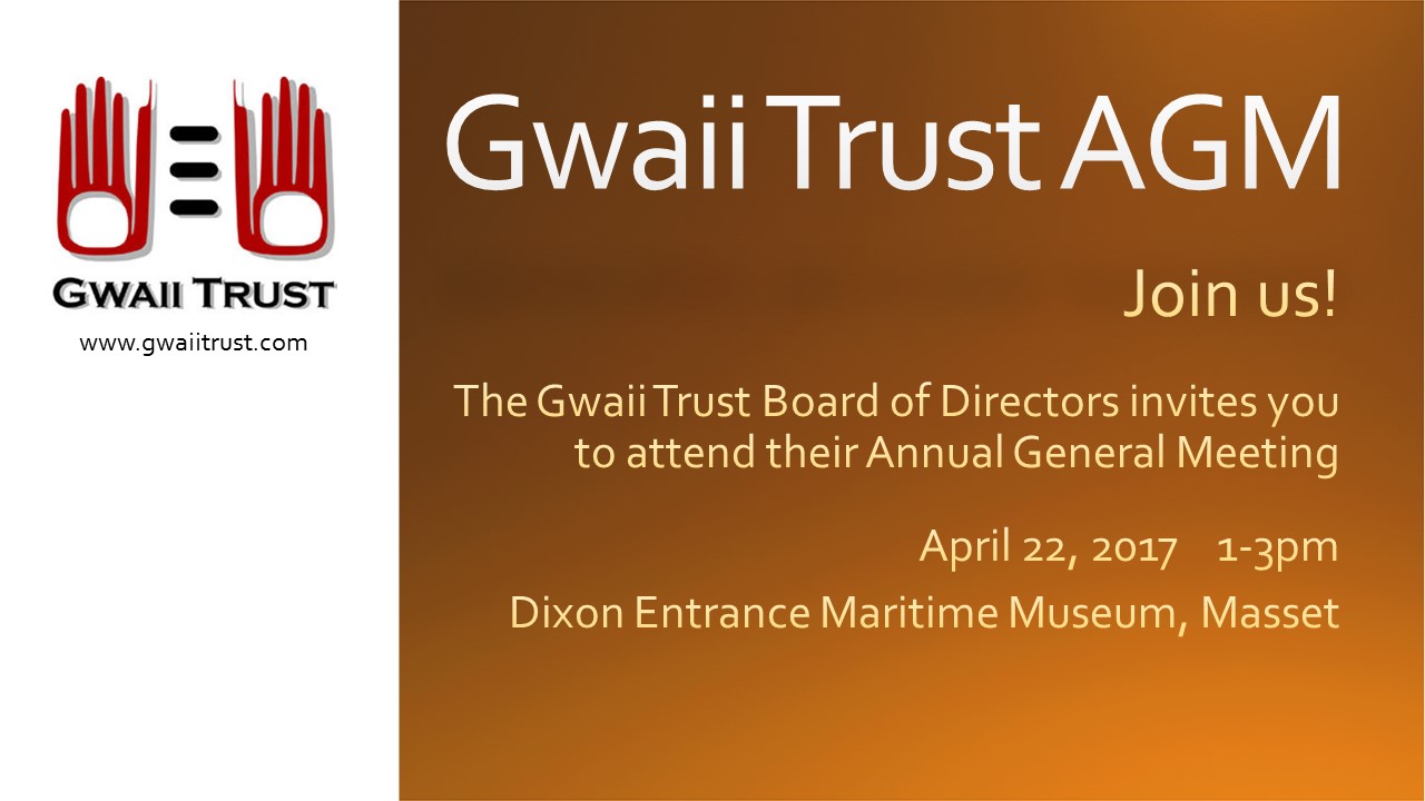 Gwaii Trust AGM