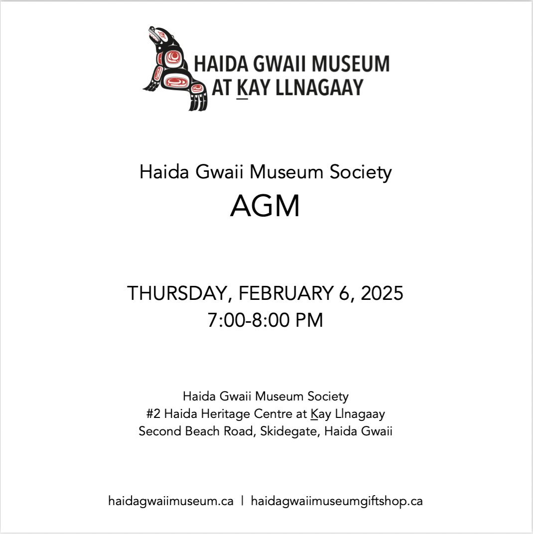 Haida Gwaii Museum Society AGM