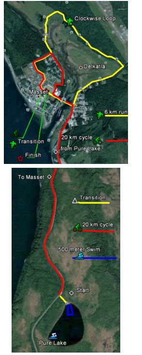 HlGaa k'aats'ii lihllnga: Agate Man Triathlon