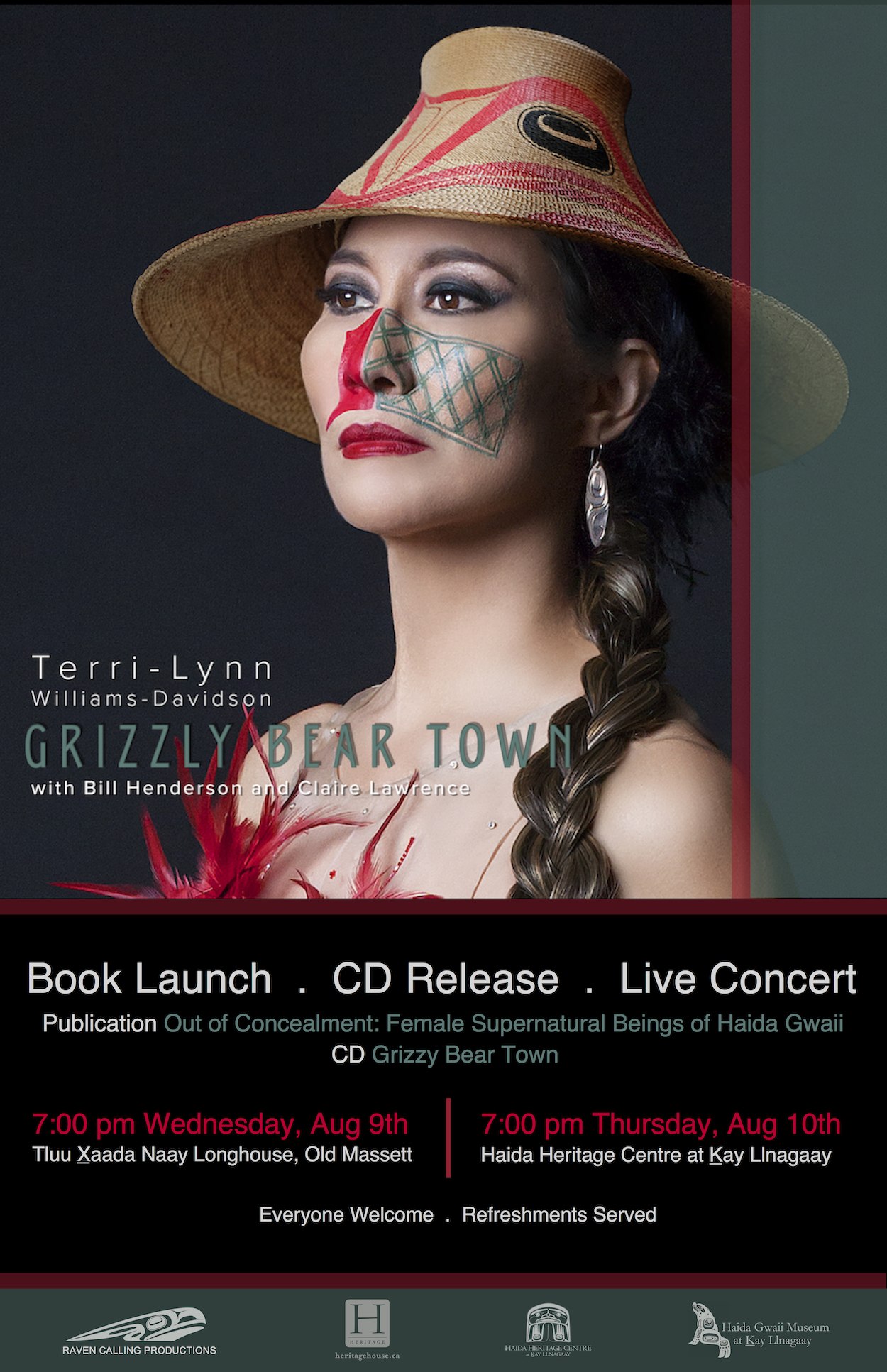 Terri-Lynn Williams-Davidson Book & CD launch and Concert!