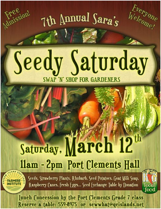 2016 Seedy Saturday 