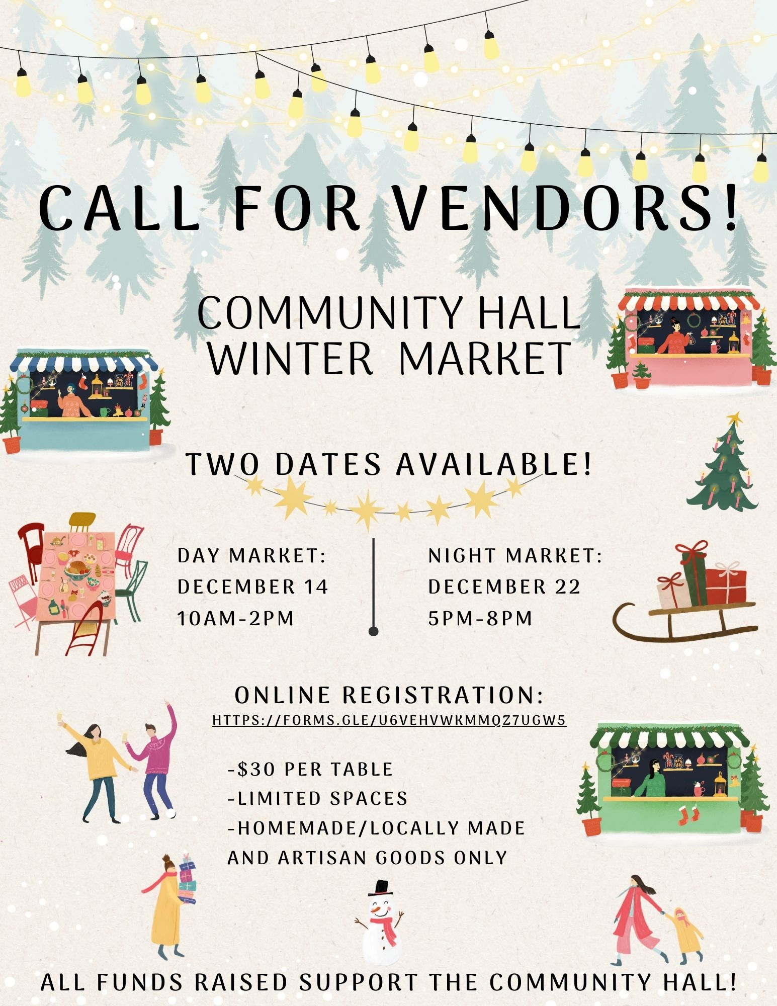 DG Community Hall Winter Market