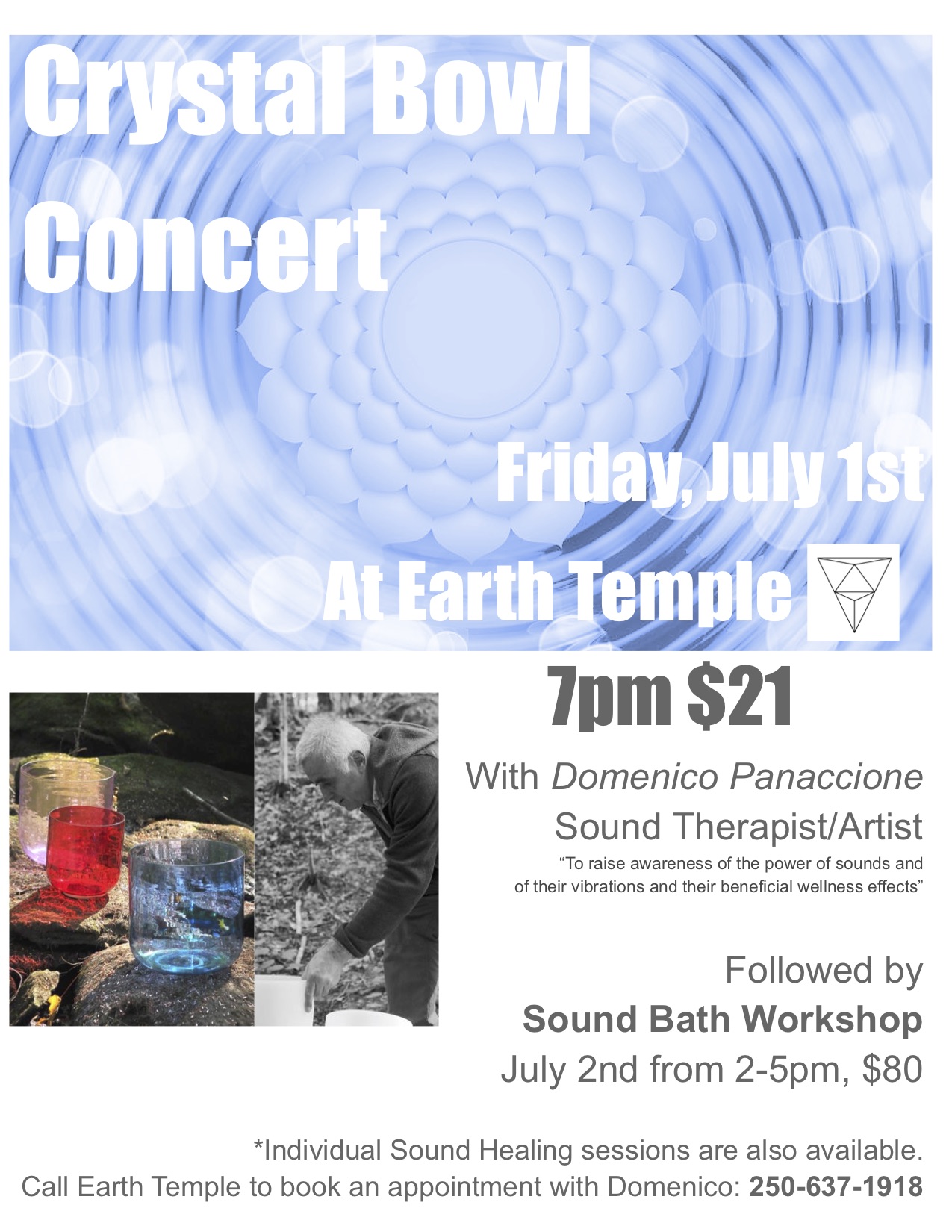 Crystal Sound Therapy Workshop