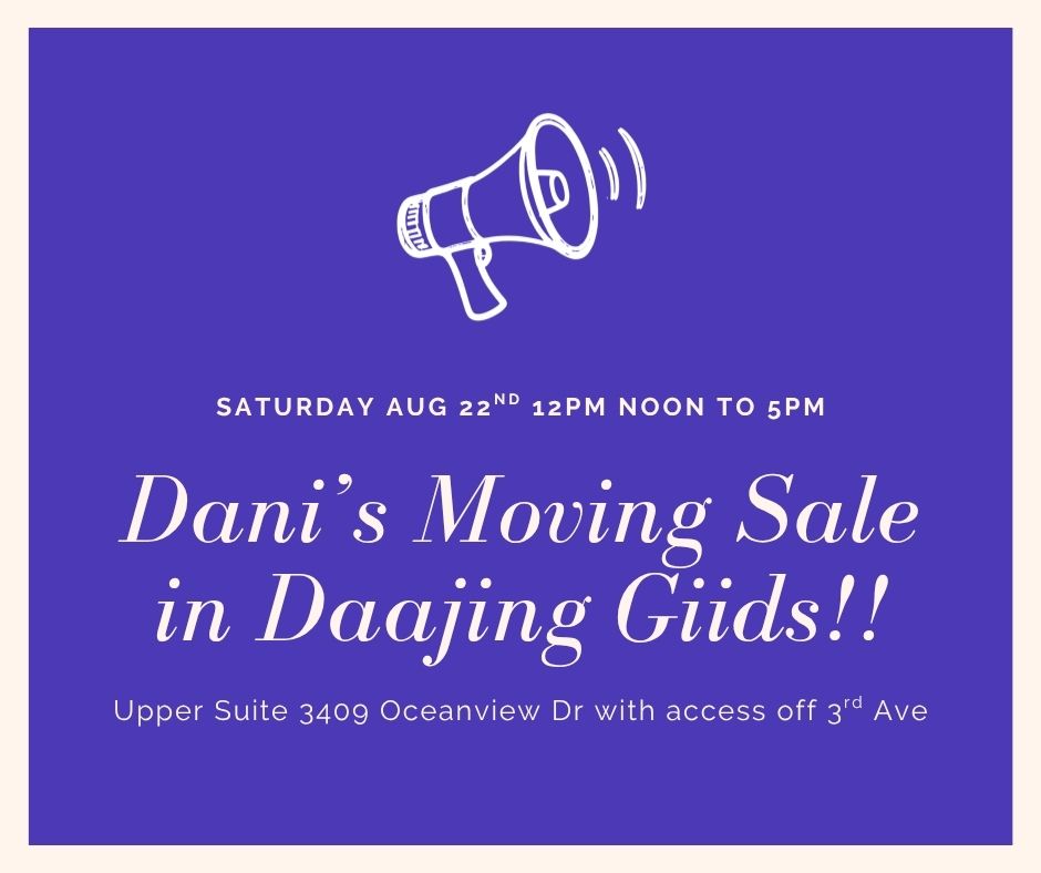 Dani’s moving sale in Daajing Giids!!