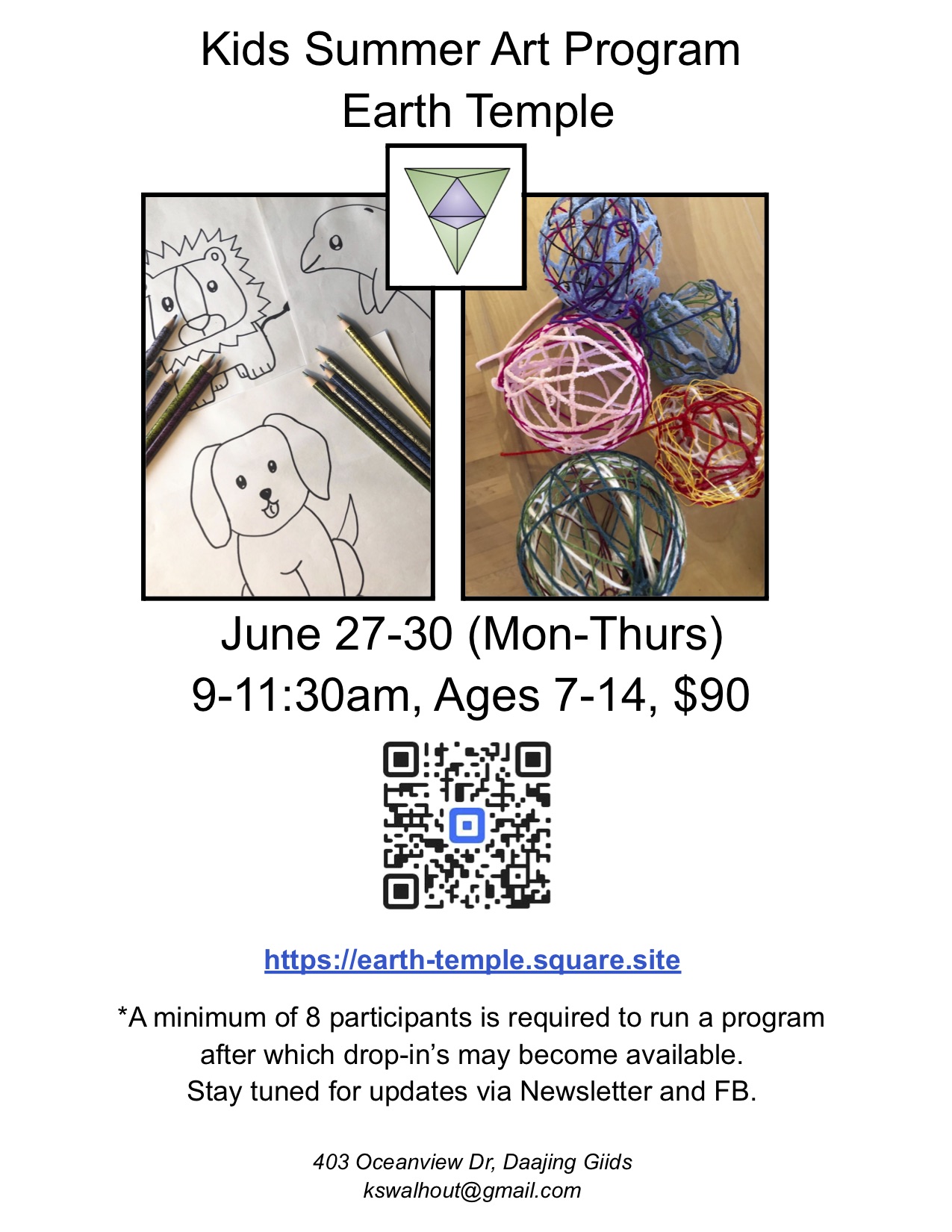 Kids Summer Art Program