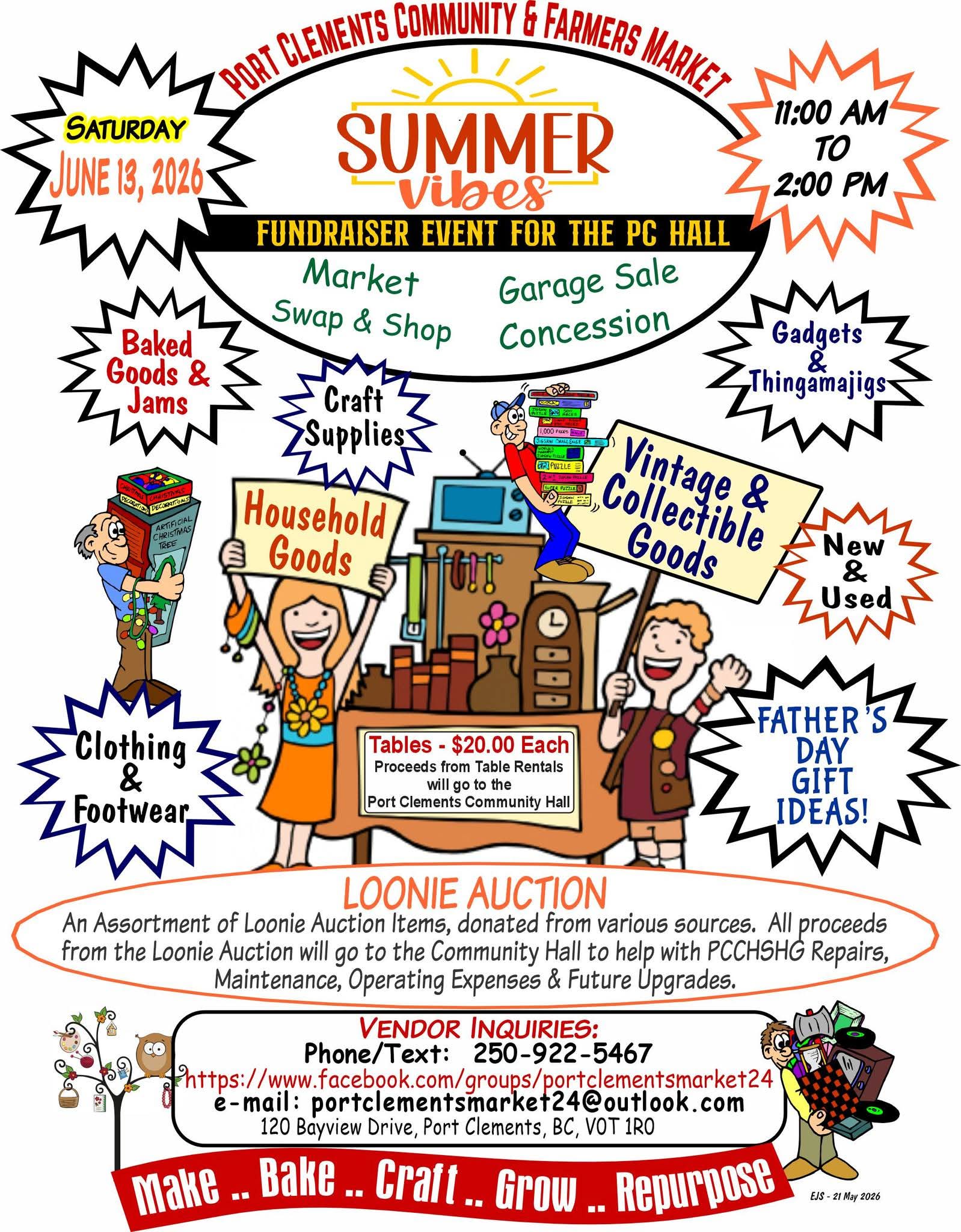 Port Clements Community and Farmers Market