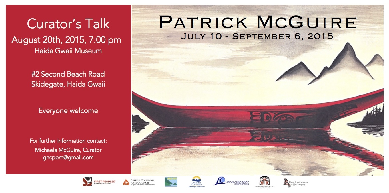 Curator's Talk - Patrick McGuire exhibition