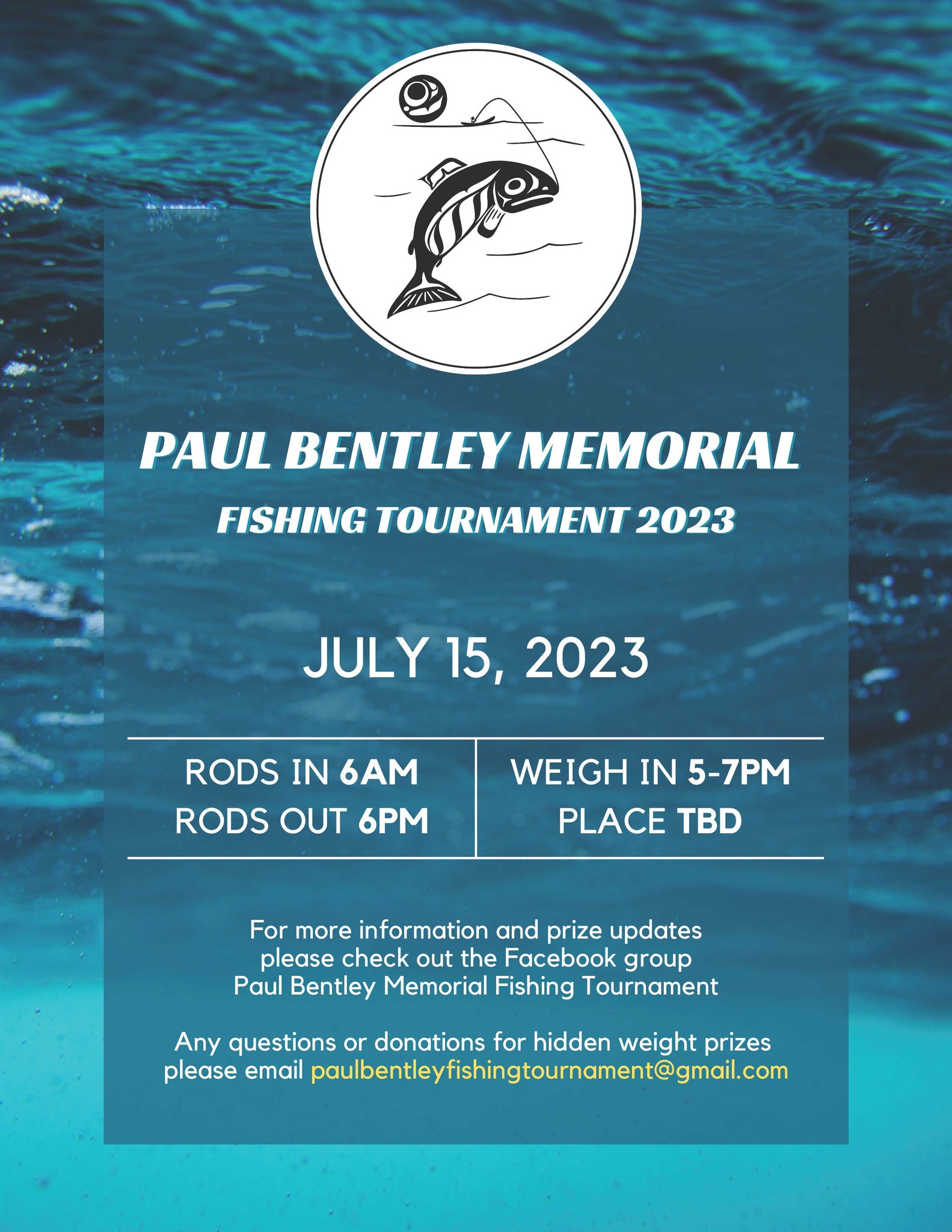 Paul Bentley Memorial Fishing Tournament