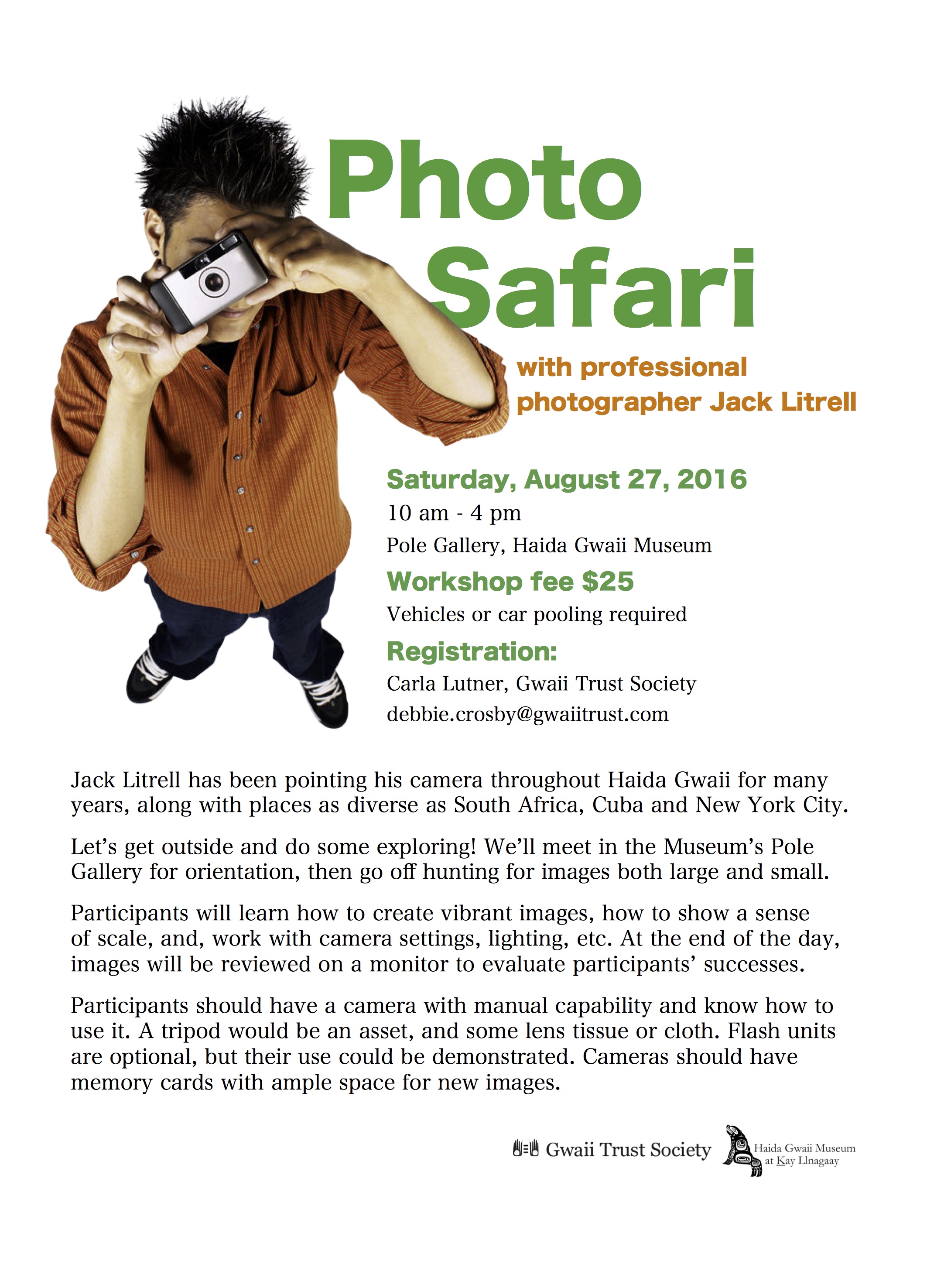 Photo Safari with professional photograph Jack Litrell