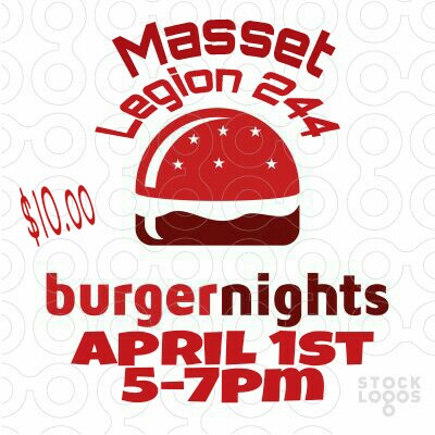 Burger Nights @ The Legion 244