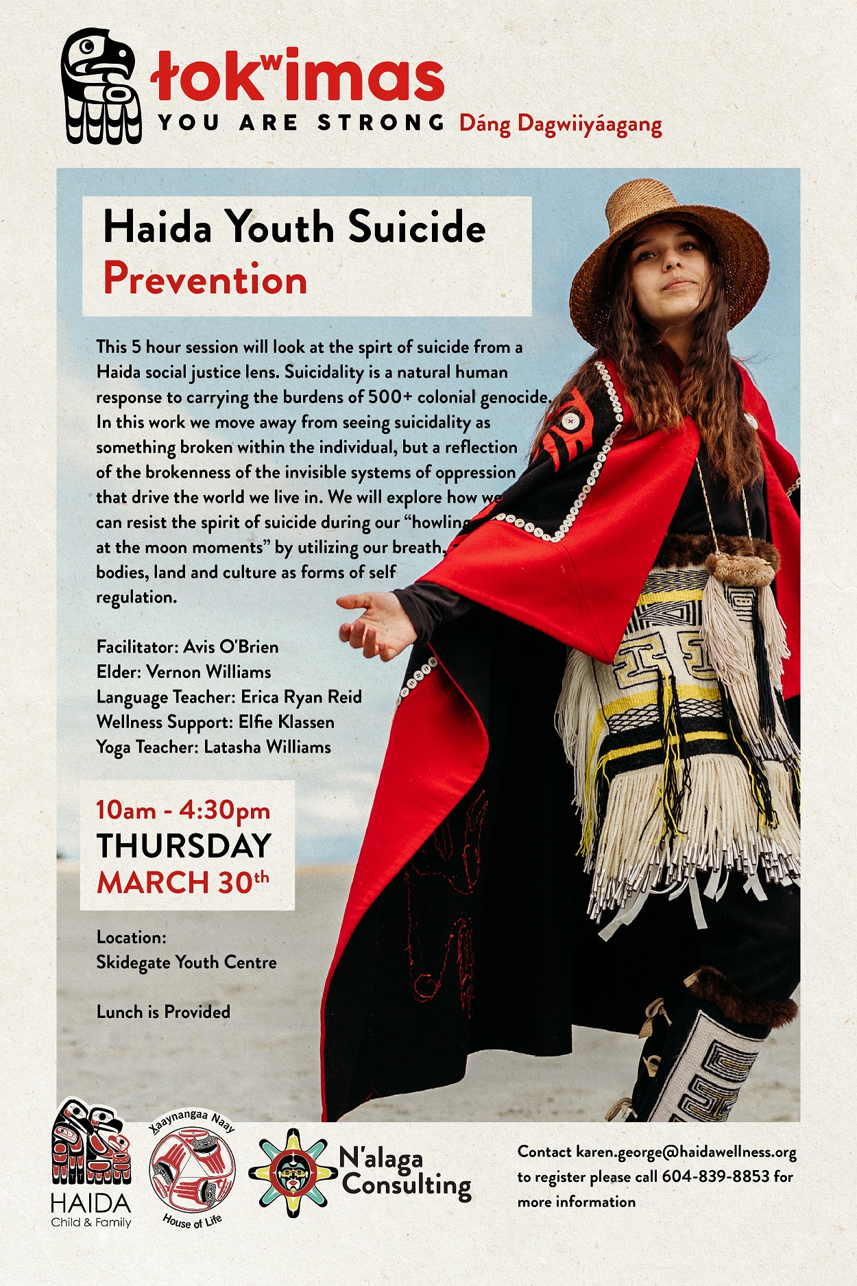 Haida Youth Suicide Prevention Workshop