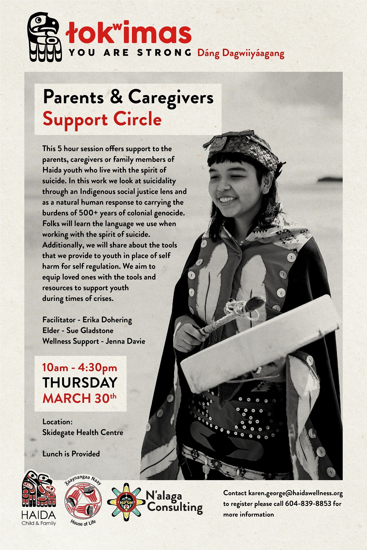 Haida Parents and Caregivers Support circle