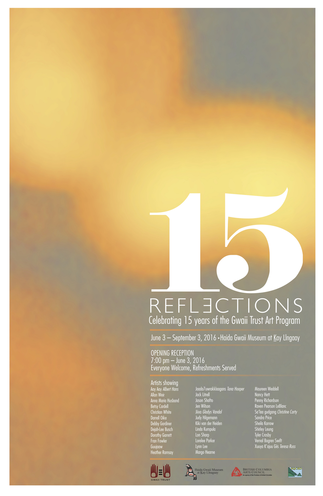 Reflections—Celebrating 15 years of the Gwaii Trust Arts Program