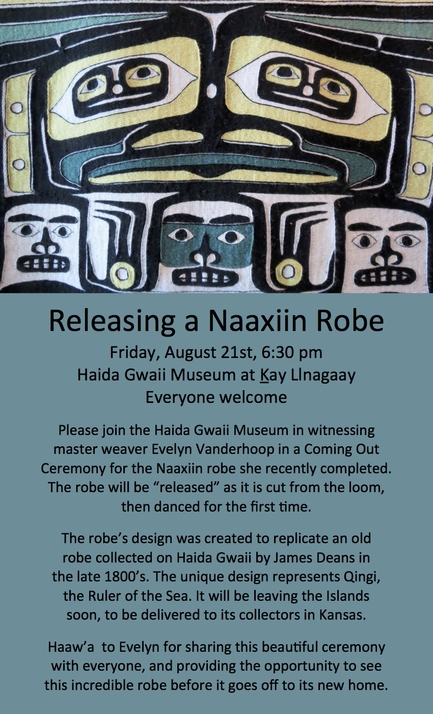 Releasing a Naaxiin Robe