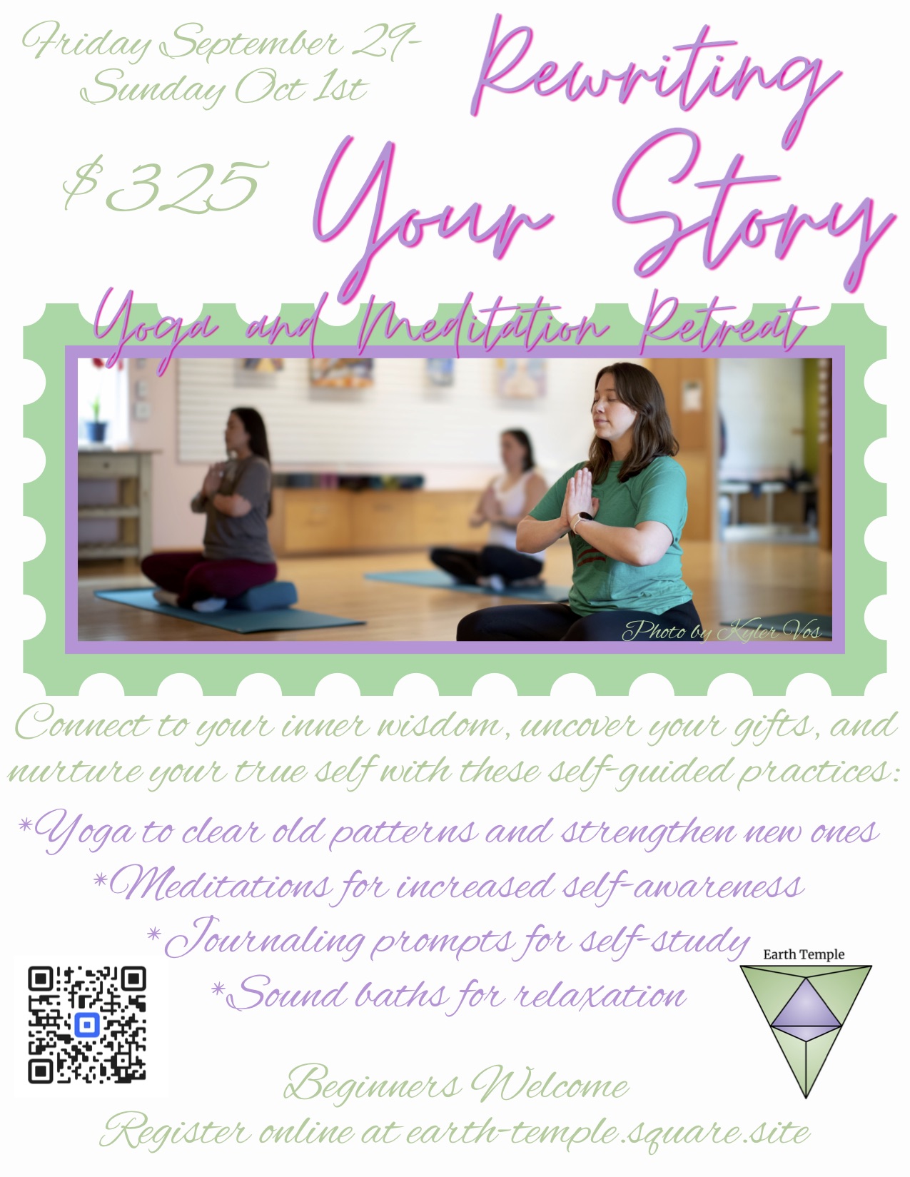 Rewriting your Story: Yoga and Meditation Retreat