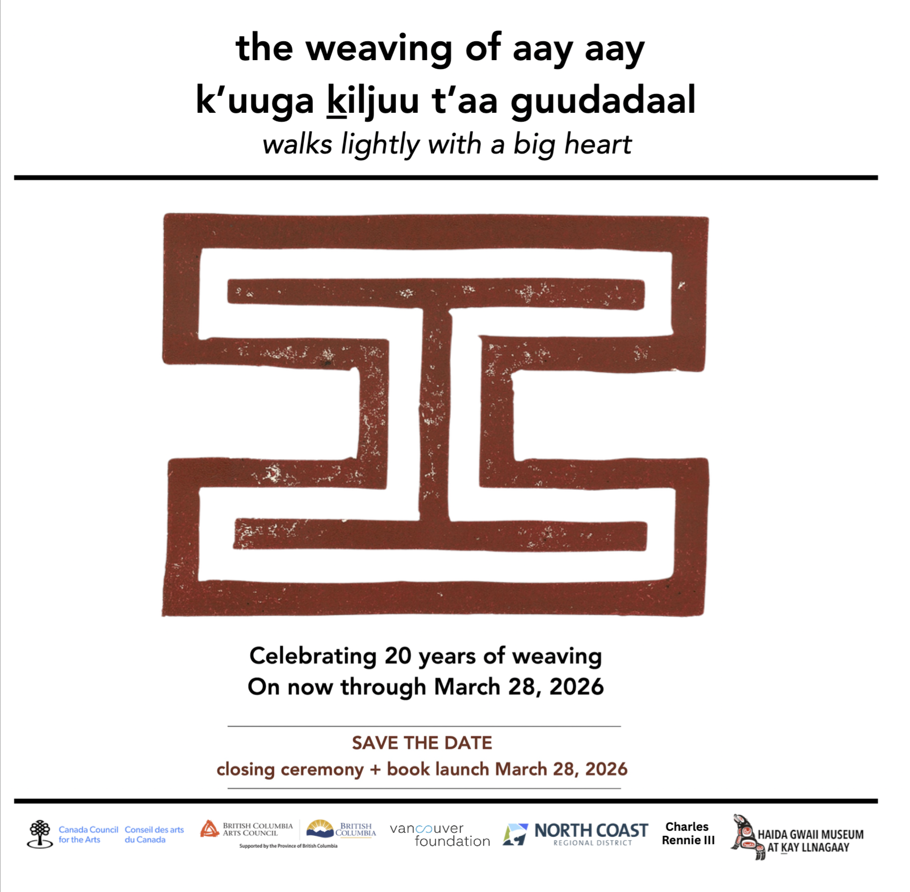 "the weaving of aay aay" closing ceremony & book launch 