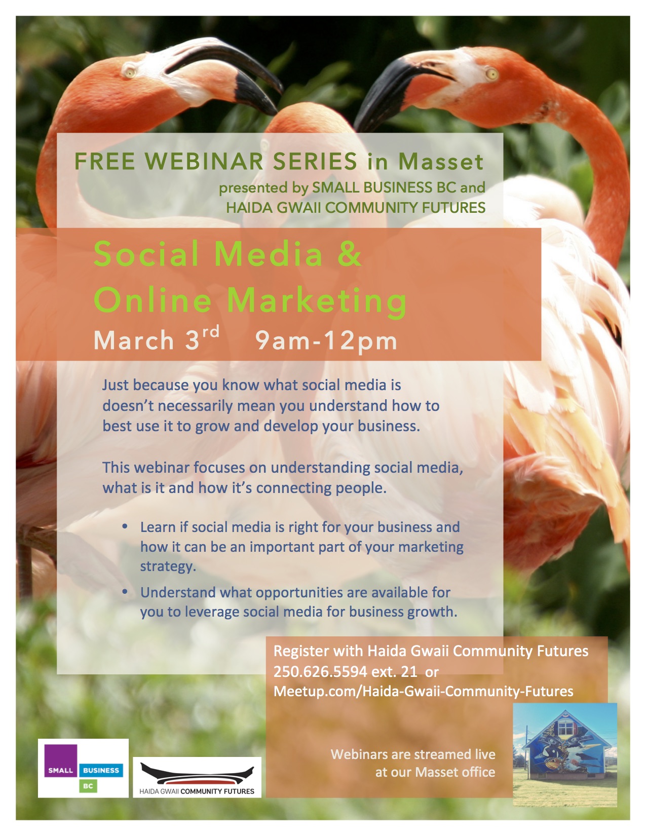 FREE WEBINAR Social Media and Online Marketing