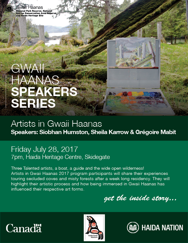 Speaker Series: Artists in Gwaii Haanas 