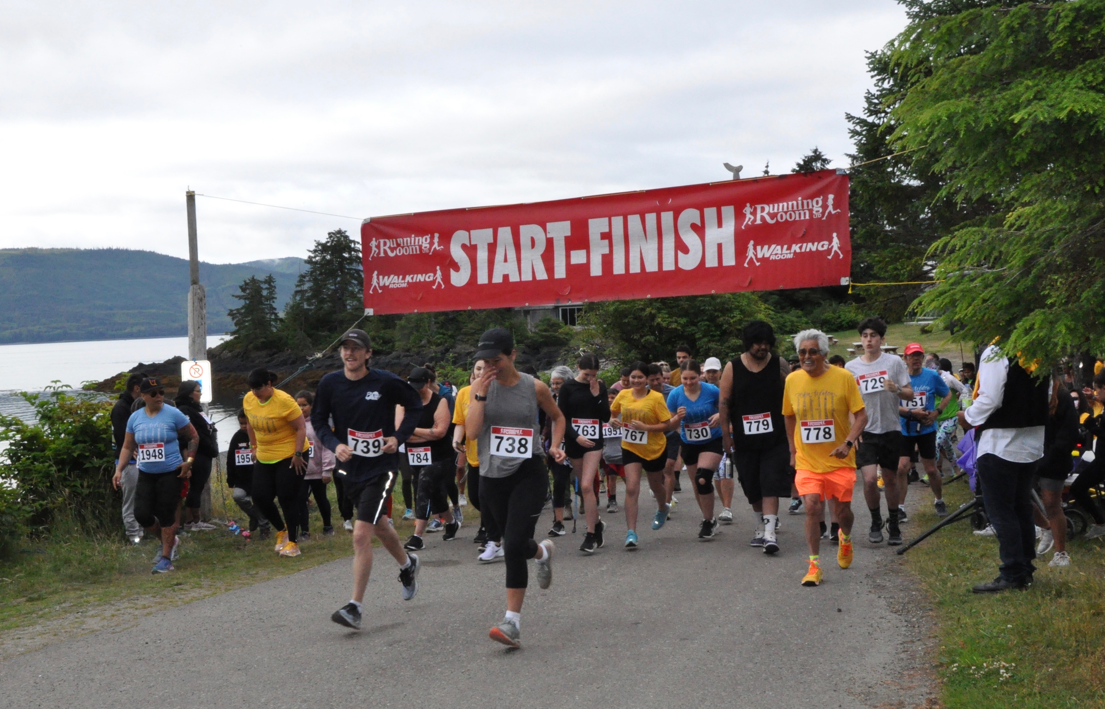 Totem To Totem Haida Marathon, Half and 10 km run