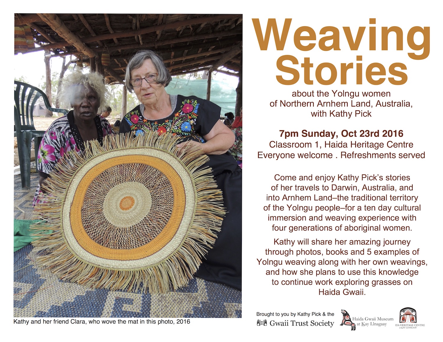 Weaving Stories about the Yolngu women of Northern Arnhem Land, Australia, with Kathy Pick