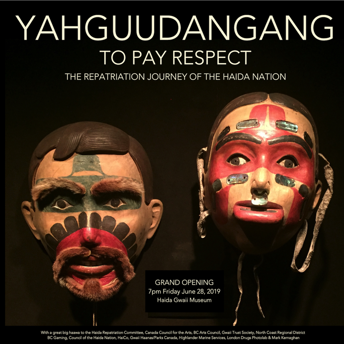 Exhibition opening: Yahguudangang . To Pay Respect . The Repatriation Journey of the Haida Nation