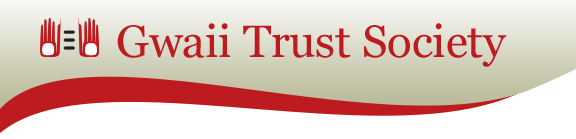 Carla Lutner of Gwaii Trust visit's the Port Clements Youth Group