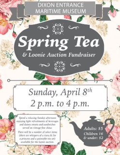 Spring Tea and Loonie Auction Fundraiser